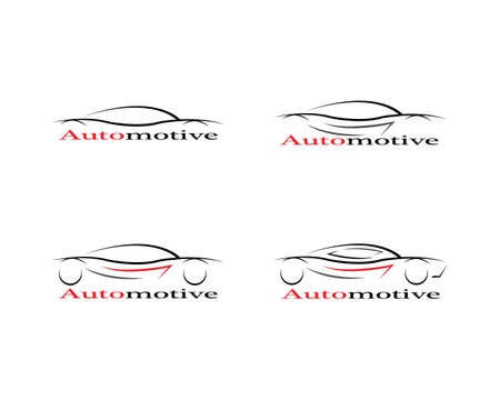 speed Auto car Logo Template vector iconのイラスト素材