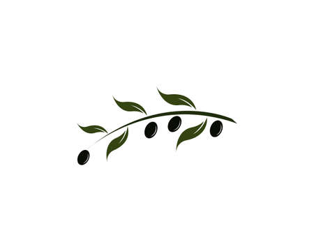 olive icon vector illustration design templateのイラスト素材