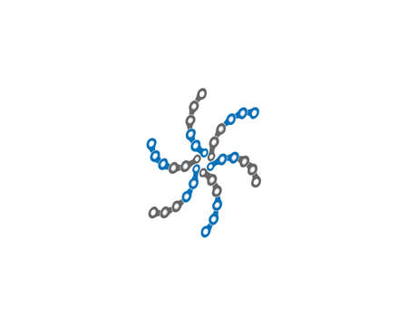 Business corporate abstract unity vector logo design templateのイラスト素材