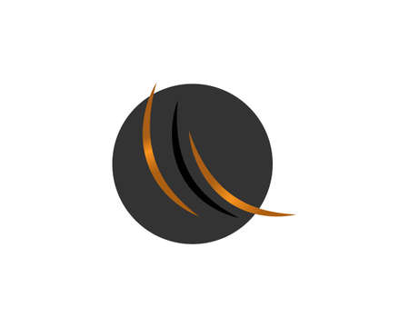 Hair wave logo vectorのイラスト素材