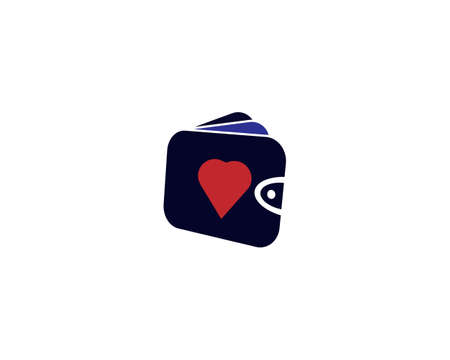 Wallet Logo Designのイラスト素材