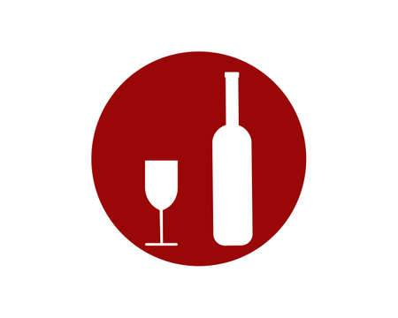 Wine  Template vector designのイラスト素材