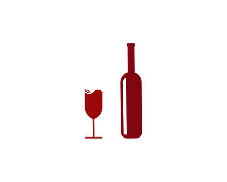 Wine  Template vector designのイラスト素材
