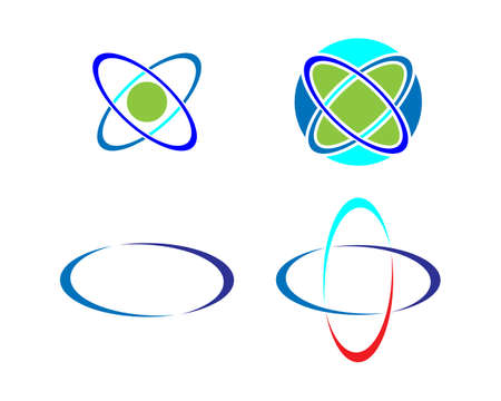 elips  vector template  icon illustration designのイラスト素材