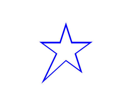 Star  Template vector icon illustration design