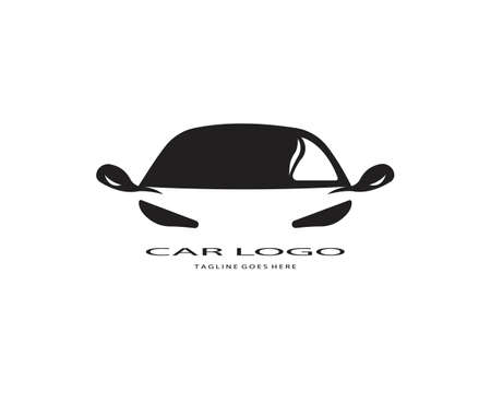 Car  Vector Template  icon illustration designのイラスト素材