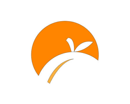 Orange  design. Vector illustrationのイラスト素材