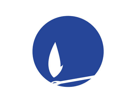 Fire  vector templateのイラスト素材