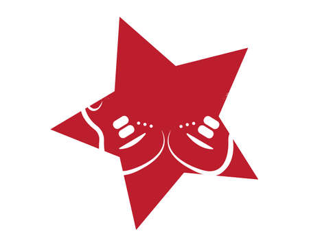 Guitar  vector templateのイラスト素材