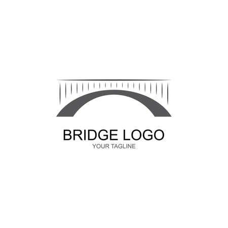 bridge  Template vector icon illustration designのイラスト素材