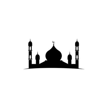 Mosque Moslem icon vector illustration design templateのイラスト素材