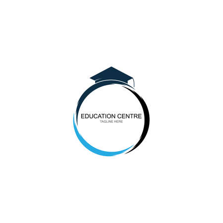Education Logo Template vector illustration designのイラスト素材