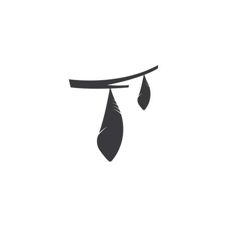Cocoon logo template vector icon illustration designのイラスト素材