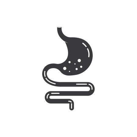 stomach care icon designs concept vector illustrationのイラスト素材