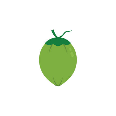 Coconut logo vector template illustration designのイラスト素材