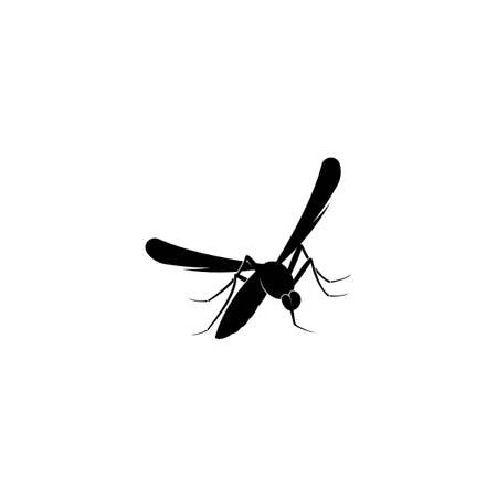 Mosquito Logo Design Vector Illustration.のイラスト素材