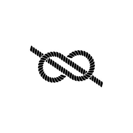 Rope logo vector templateのイラスト素材