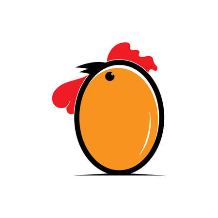 Egg illustration vector flat designのイラスト素材
