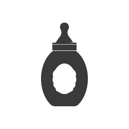 Feeding Bottle Icon Vector Illustrationのイラスト素材