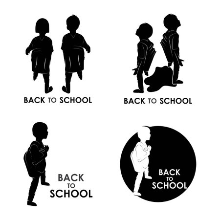Back to School icon. vector illustration symbol design.のイラスト素材
