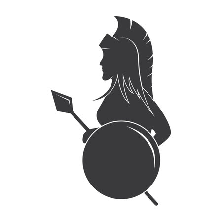 athena logo vector designのイラスト素材