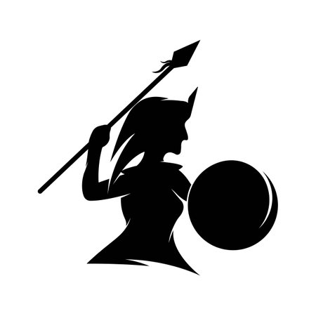 athena logo vector designのイラスト素材