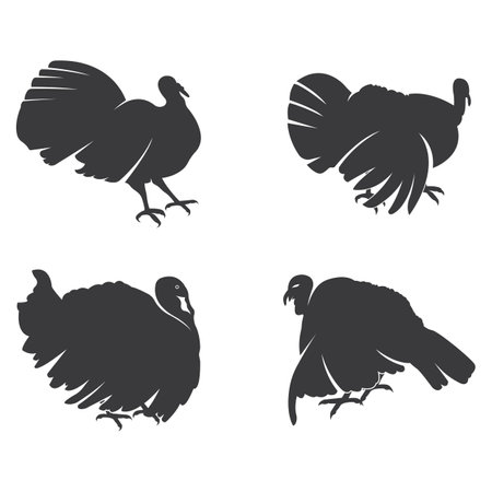 Turkey logo vector design templateのイラスト素材