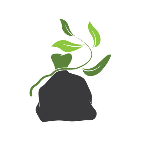 Eco Shop Logo Design Eco Bag Logo vectorのイラスト素材