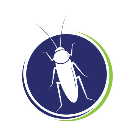 Cockroach logo vector template