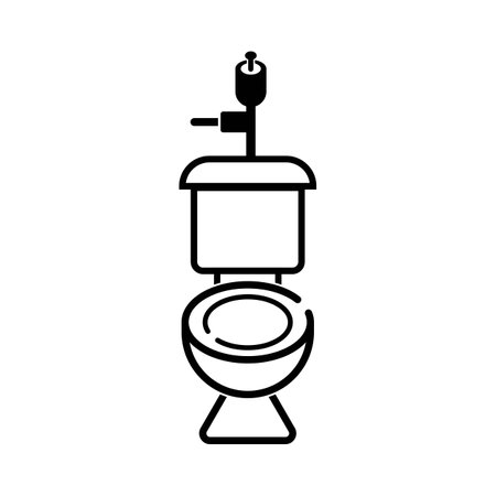 Toilet icon symbol vector designのイラスト素材