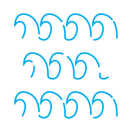 Water wave Logo Templateのイラスト素材