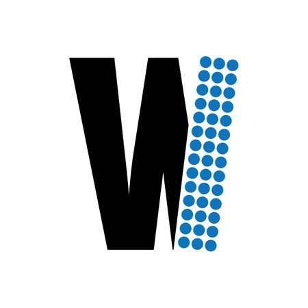 W Letter Logo Business Template Vector iconのイラスト素材