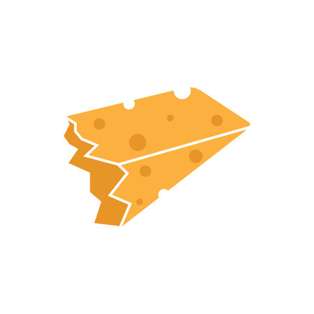 Cheese Logo Icon Design Template Vector Illustrationのイラスト素材