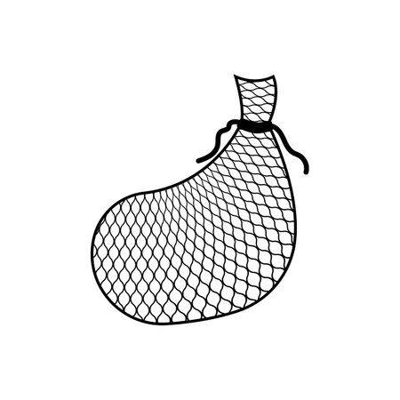 fishing net icon vector illustration template designのイラスト素材