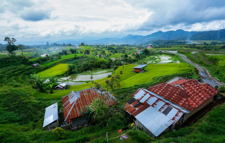 Pariangan (Beautiful Kampong in the World), Tanah Datar, West Sumatraのeditorial素材