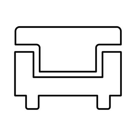 Vector Graphic of Seats - Line Style - simple illustration. Editable stroke. Design template vector.outline style design.Vector graphic illustrationのイラスト素材