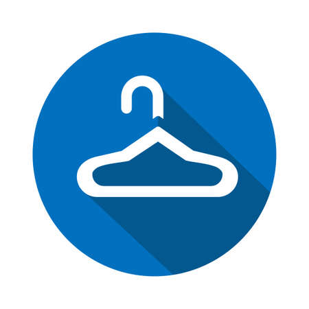Vector Graphic of Hanger - Flat Style - simple illustration. Editable stroke. Design template vector.outline style design.Vector graphic illustrationのイラスト素材