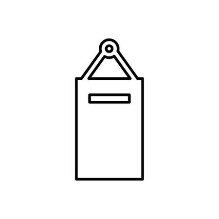 Vector Graphic of Tag - Line Style - simple illustration. Editable stroke. Design template vector.outline style design.Vector graphic illustrationのイラスト素材