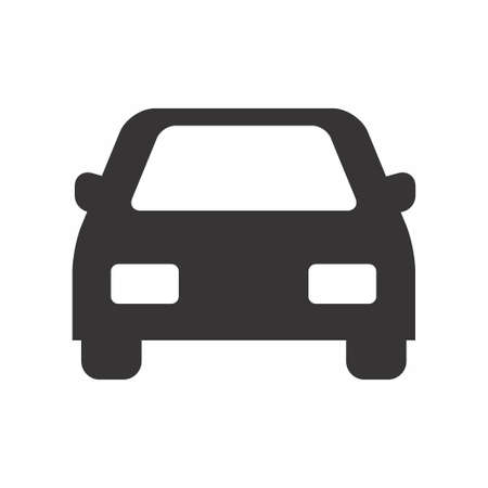 Vector Graphic of Car - Black Style - simple illustration. Editable stroke. Design template vector.outline style design.Vector graphic illustrationのイラスト素材