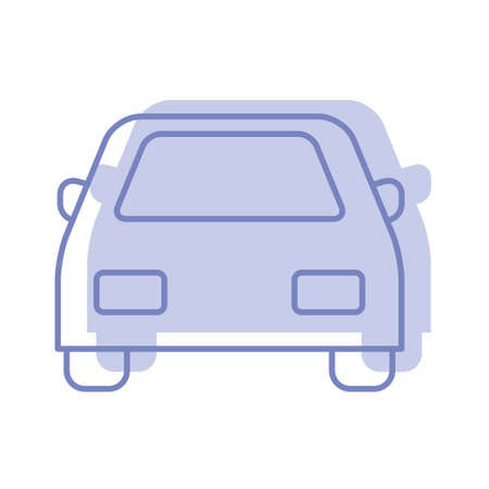 Vector Graphic of Car - Twins Style - simple illustration. Editable stroke. Design template vector.outline style design.Vector graphic illustrationのイラスト素材