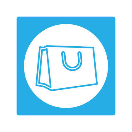 Vector Graphic of - Hand Carry Bag - White Moon Style - simple illustration. Editable stroke. Design template vector.outline style design.Vector graphic illustrationのイラスト素材