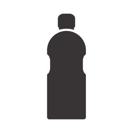 Vector Graphic of - Water Bottle - Black Style - simple illustration. Editable stroke. Design template vector.outline style design.Vector graphic illustrationのイラスト素材