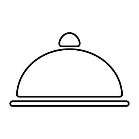 Vector Graphic of - Dinner - Line Style - simple illustration. Editable stroke. Design template vector.outline style design.Vector graphic illustrationのイラスト素材