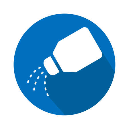 Vector Graphic of - Salt bottle - Flat Style - simple illustration. Editable stroke. Design template vector.outline style design.Vector graphic illustrationのイラスト素材