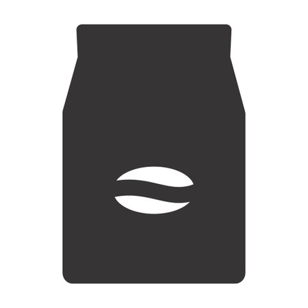 Icon Vector of Coffee Packets - Glyph Style - Simple illustration, Editable stroke, Design template vector, Good for prints, posters, advertisements, announcements, info graphics, etc.のイラスト素材