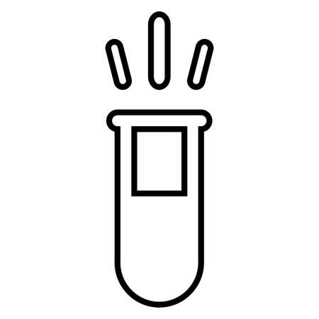 Icon Vector of Vials 5 Line Style. Simple illustration, Editable stroke, Design template vector, Good for prints, posters, advertisements, announcements, info graphics, etc.のイラスト素材