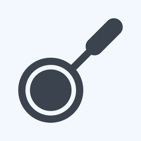 Icon Pan 1 - Glyph Style - Simple illustration, Editable stroke, Design template vector, Good for prints, posters, advertisements, announcements, info graphics, etc.のイラスト素材