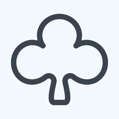 Icon Clubs - Line Style,Simple illustration,Editable stroke,Design template vector, Good for prints, posters, advertisements, announcements, info graphics, etc.のイラスト素材