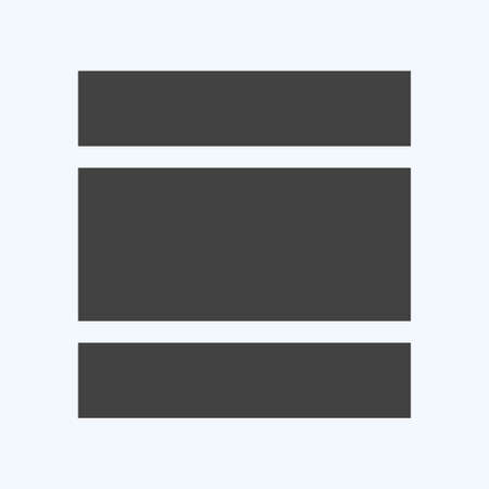 Icon View Day - Glyph Style - Simple illustration,Editable stroke,Design template vector, Good for prints, posters, advertisements, announcements, info graphics, etc.のイラスト素材