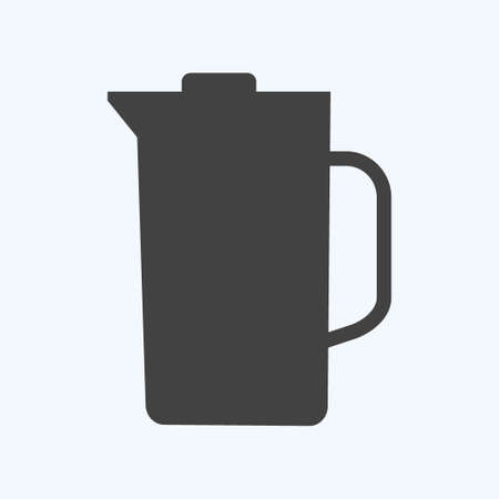 Icon Juicer - Glyph Style - Simple illustration,Editable stroke,Design template vector, Good for prints, posters, advertisements, announcements, info graphics, etc.のイラスト素材